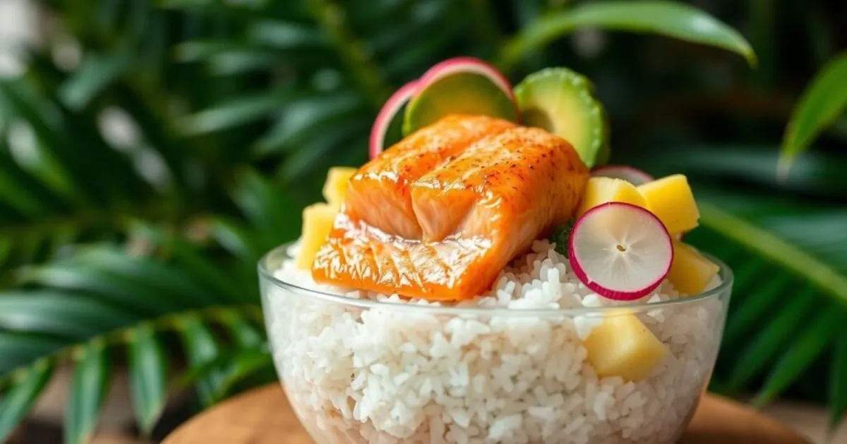 salmon poke bowl